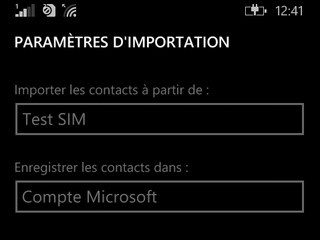 Contacts sans compte